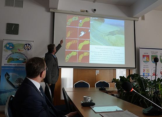 Grafika 8: Spotkanie w sprawie możliwości zatrzymania eutrofizacji Jeziora Lubowidzkiego